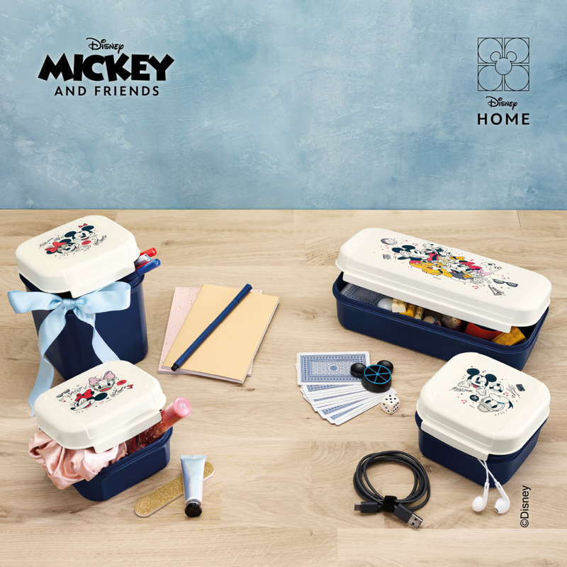 Chargez l&#39;image dans la visionneuse de la galerie, Mini boîtes signature 450ml Disney Mickey &amp; Donald ⭐️ Tupperware
