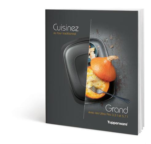 Livre "Cuisinez Grand" avec les Ultra Pro 3,3 l et 5,7 l - L38 - Ma Cuisine Tupp'