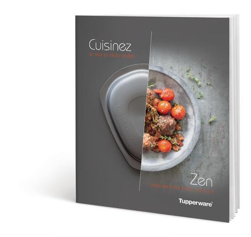 Livre "Cuisinez Zen" avec les Ultra Pro 2 l et 3,5 l - Ma Cuisine Tupp'