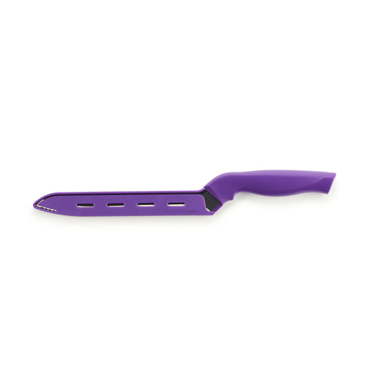 Couteau de cuisine en dents de scie pour enfants, chef en plastique,  coupe-fruits et légumes opaque